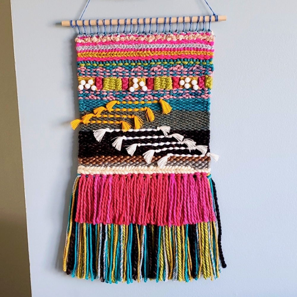 "Host Pick" Handmade weaving wall hanging/ wall art/ yarn art